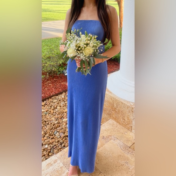 Hello Molly what you need maxi dress blue - Picture 3 of 5